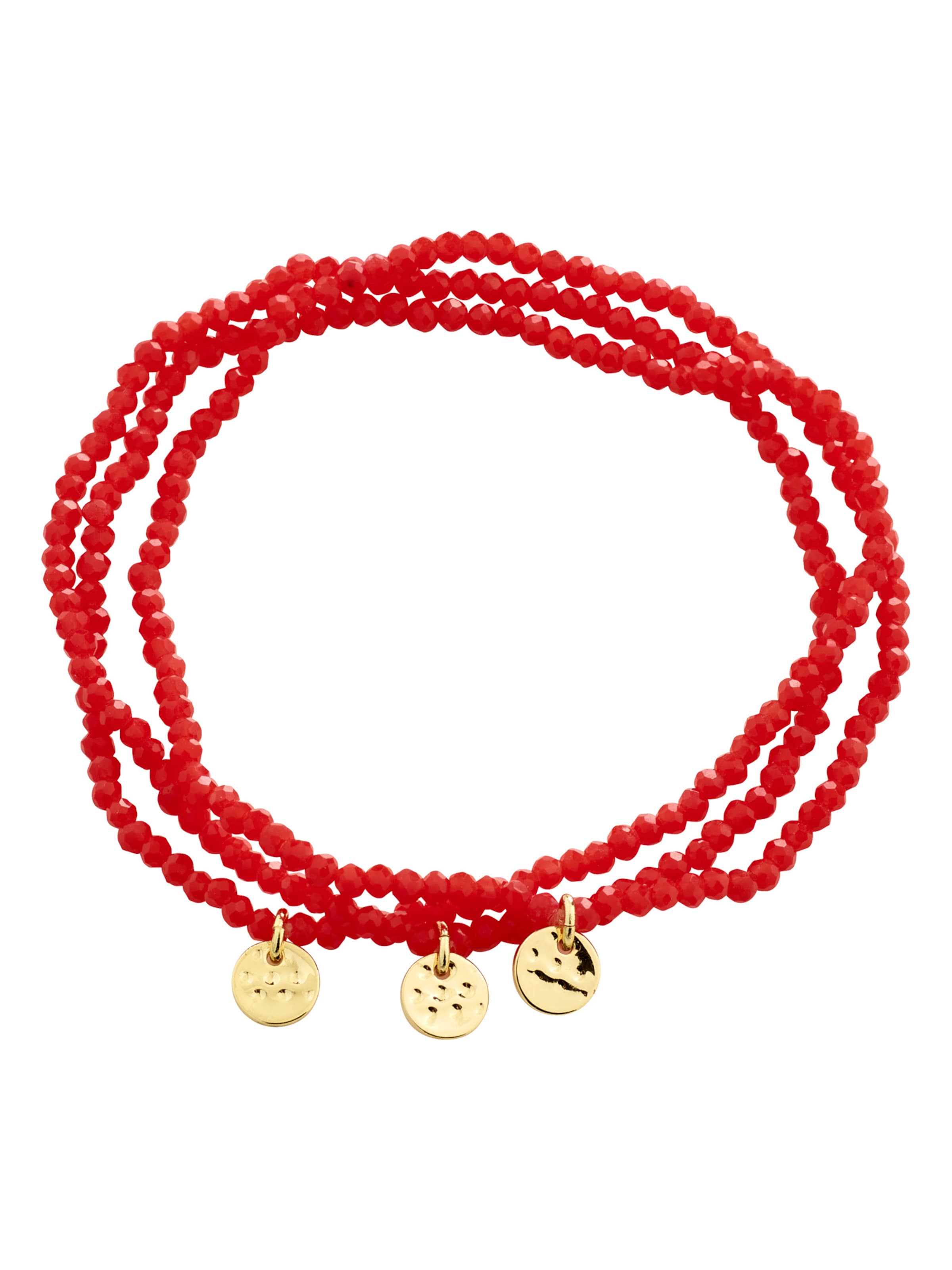 Braccialetto ' Indigo ' di Pilgrim in oro: frontale