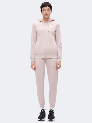 Survêtement PUMA en rose : devant