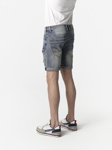 Regular Jeans cargo KOROSHI en bleu