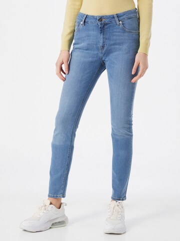 MUD Jeans Skinny Jeans 'Hazen' in Blauw: voorkant