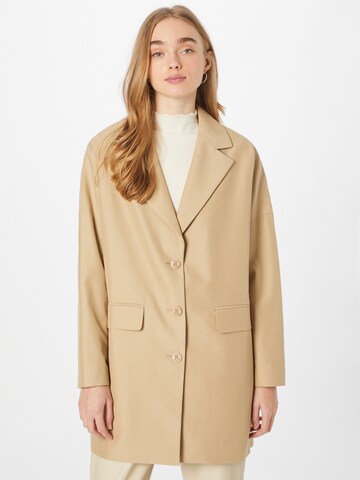 Blazer Karo Kauer en beige : devant