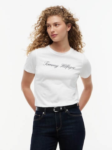 Maglietta di TOMMY HILFIGER in bianco: frontale