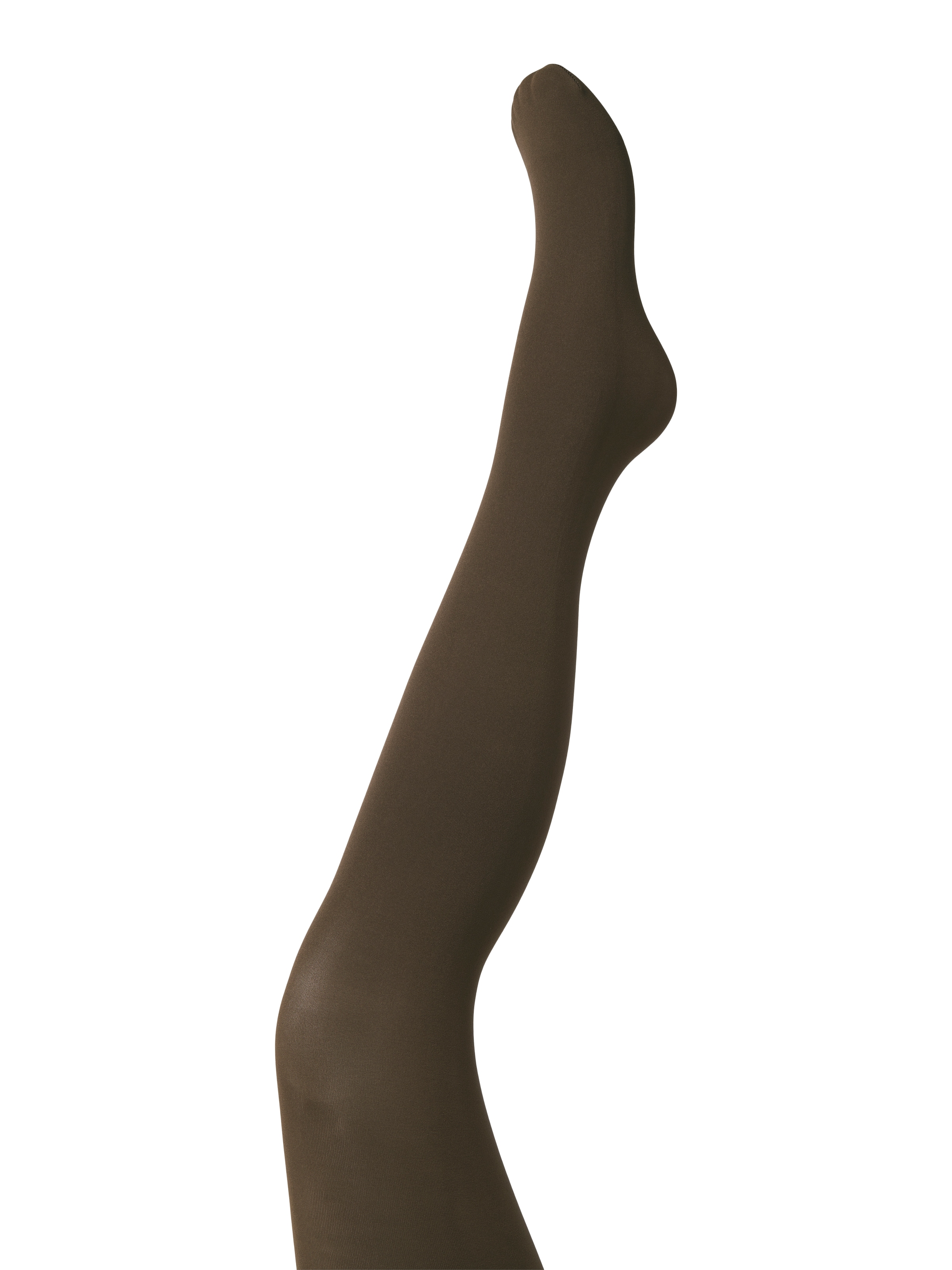 JJXX Fine Tights in Brown: front