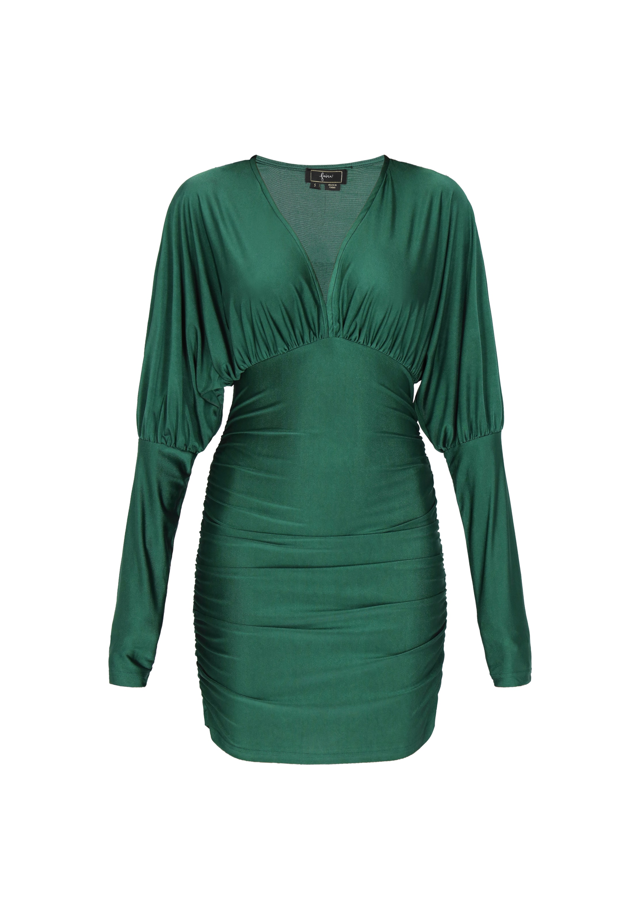 faina Cocktailkleid in Grün: Vorderseite