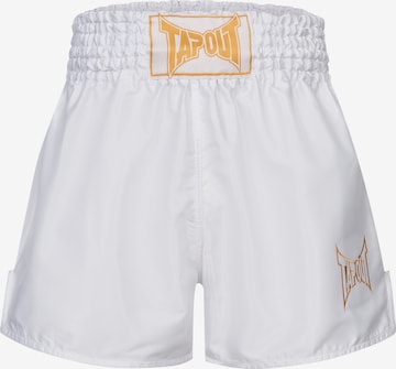 regular Pantaloni sportivi 'Zorrey' di Tapout in bianco: frontale