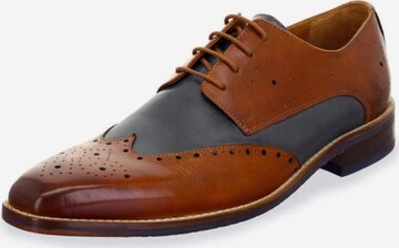 SALAMANDER Lace-Up Shoes in Brown: front