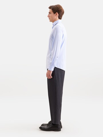 SEIDENSTICKER Slim Fit Businesshemd in Blau
