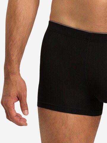 Hanro Boxershorts 'Cotton Superior'‌‌‌‌‌‌ in Schwarz