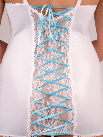 Andalea Negligee 'Wetlook Chemise' in White