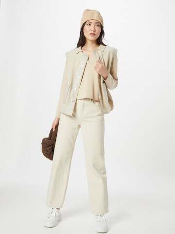 s.Oliver Sweater in Beige