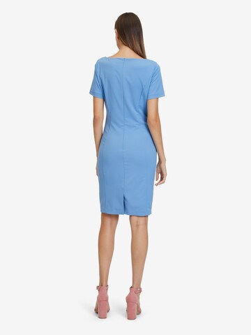 Vera Mont Sheath Dress in Blue