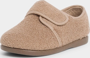 Pisamonas - Zapatillas de casa en beige: frente