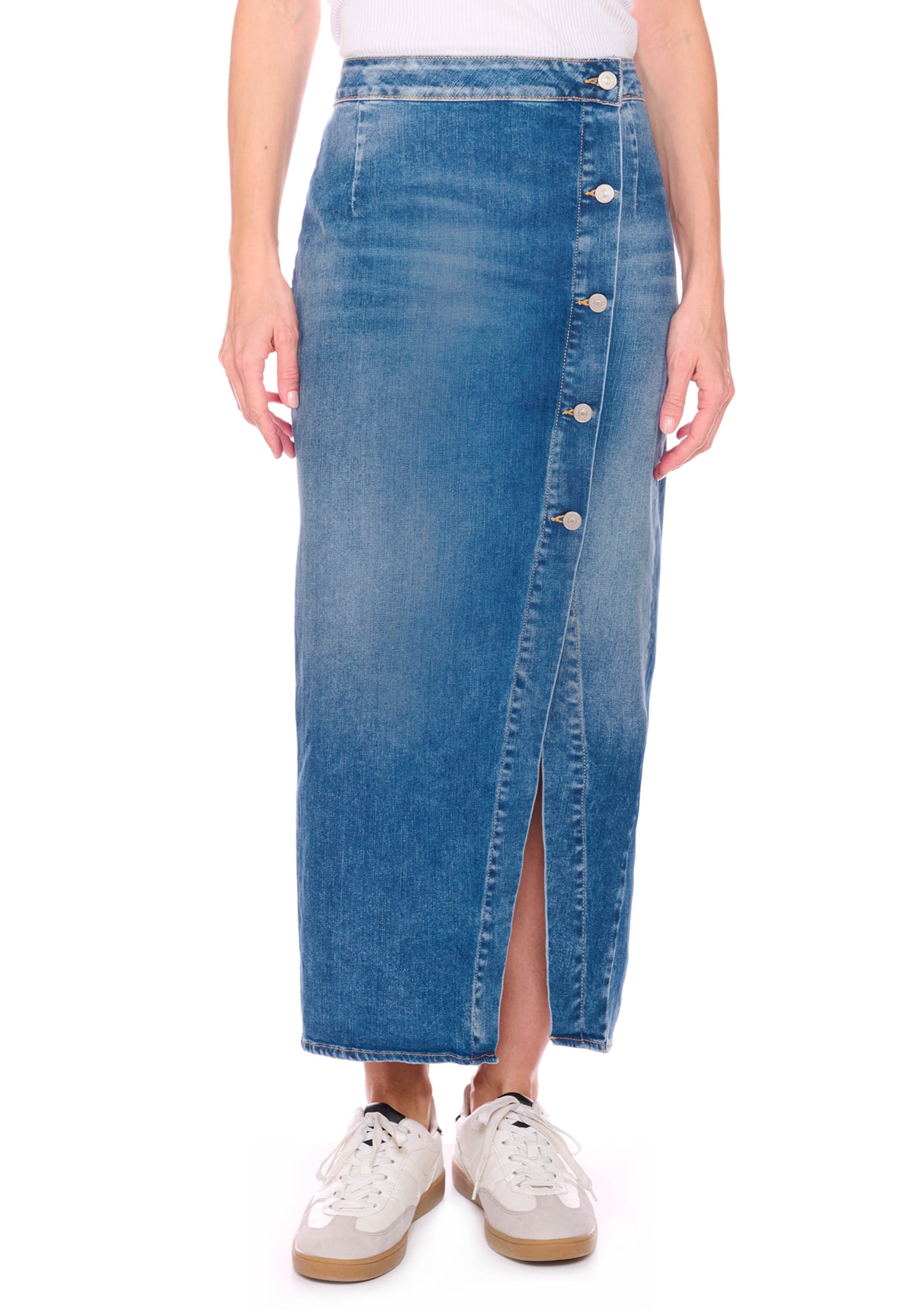 Le Temps Des Cerises Rock 'Raphi' in Blau: Vorderseite