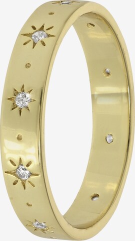 Lucardi Ring in Goud: voorkant