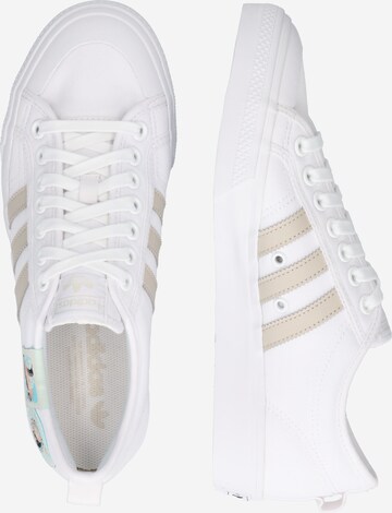 ADIDAS ORIGINALS Tapered Sneakers 'NIZZA' in White