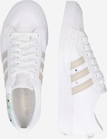ADIDAS ORIGINALS Tapered Sneakers laag 'NIZZA' in Wit