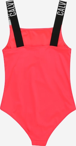 Calvin Klein Swimwear Badpak in Rood