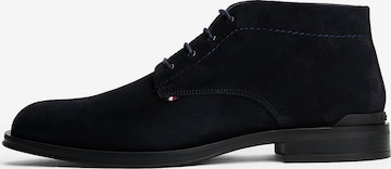 TOMMY HILFIGER Lace-up boot in Black: front