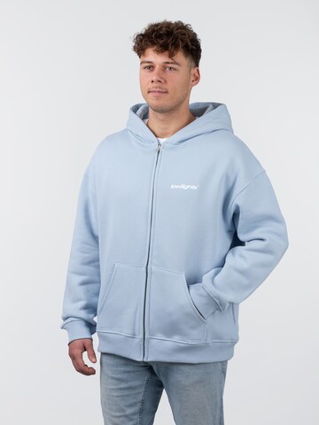 Low Lights Studios Zip-Up Hoodie in Blue