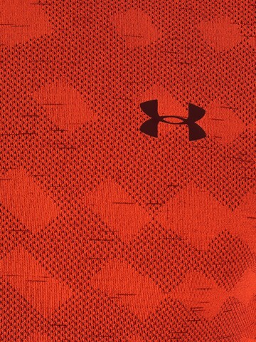 UNDER ARMOUR Funkční tričko – červená