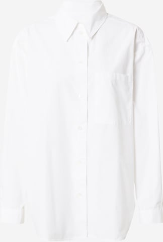 Marc O'Polo Blouse in Wit: voorkant