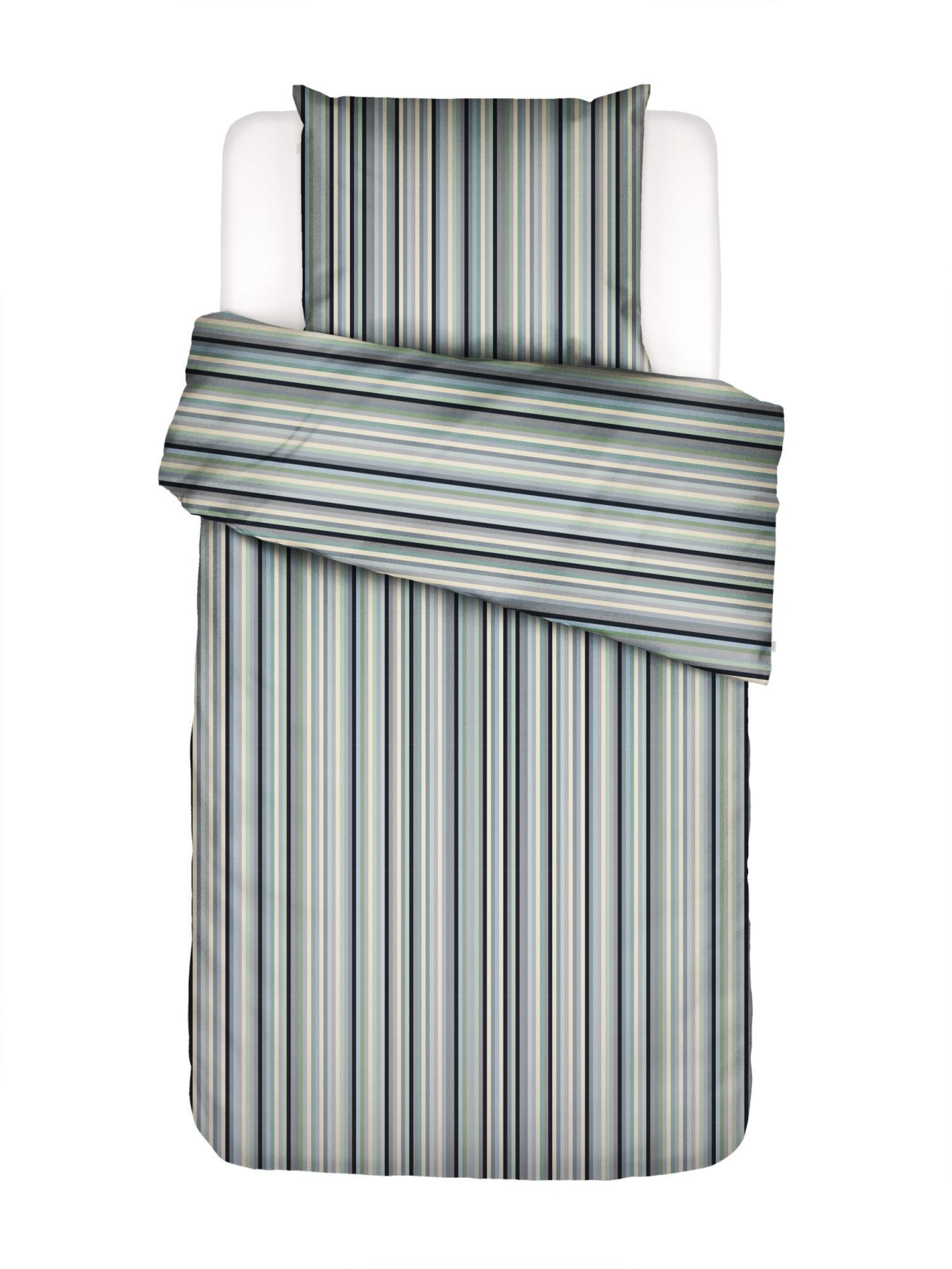 ESSENZA Duvet Cover 'Donna' in Grey: front