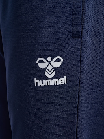 Hummel Regular Sportbroek 'ESSENTIAL' in Blauw