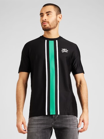 Karl Lagerfeld Shirt in Green: front