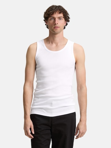 Maglietta intima di TOM TAILOR in bianco: frontale