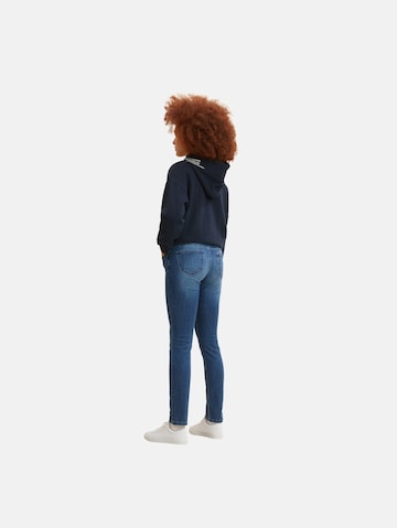 Coupe slim Jean 'Alexa' TOM TAILOR en bleu