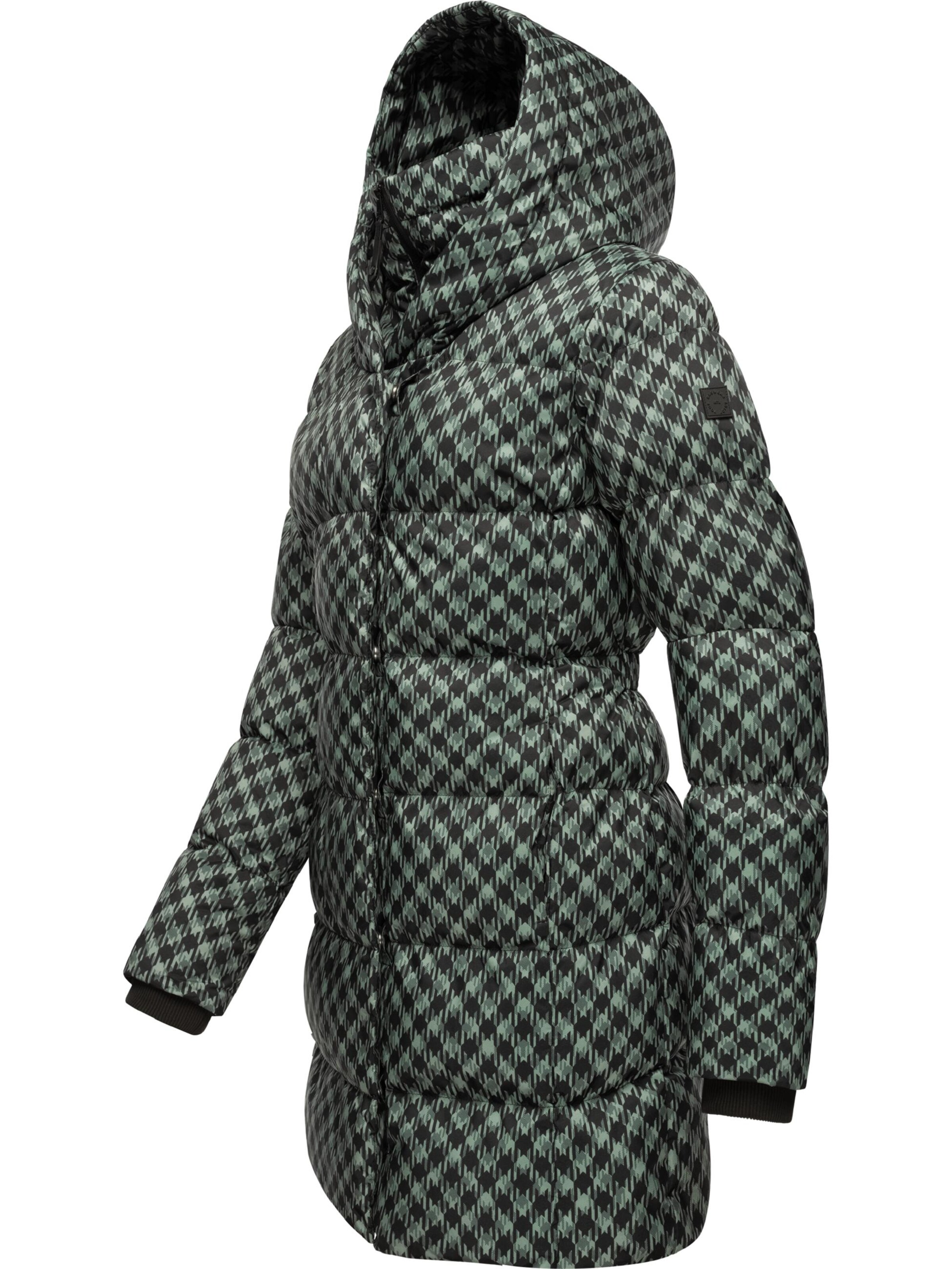 Ragwear Winter coat 'Niara' in Green