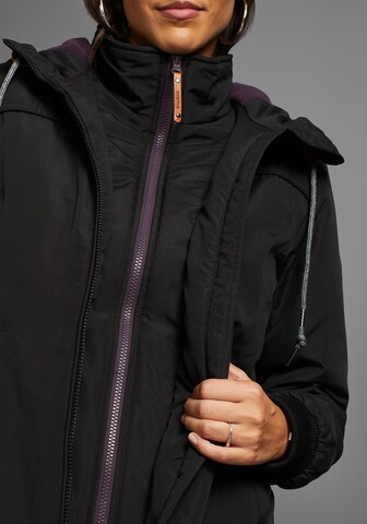 KangaROOS Übergangsjacke in Schwarz