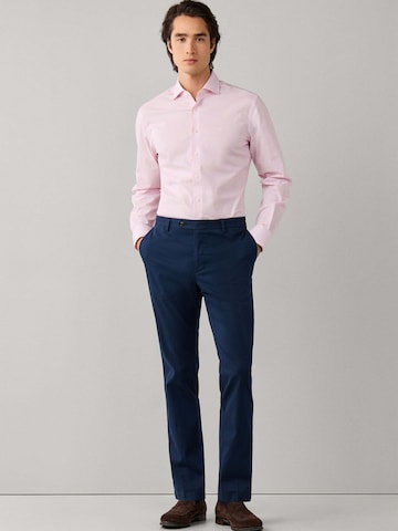 Hackett London Regular fit Overhemd 'BENGAL' in Roze