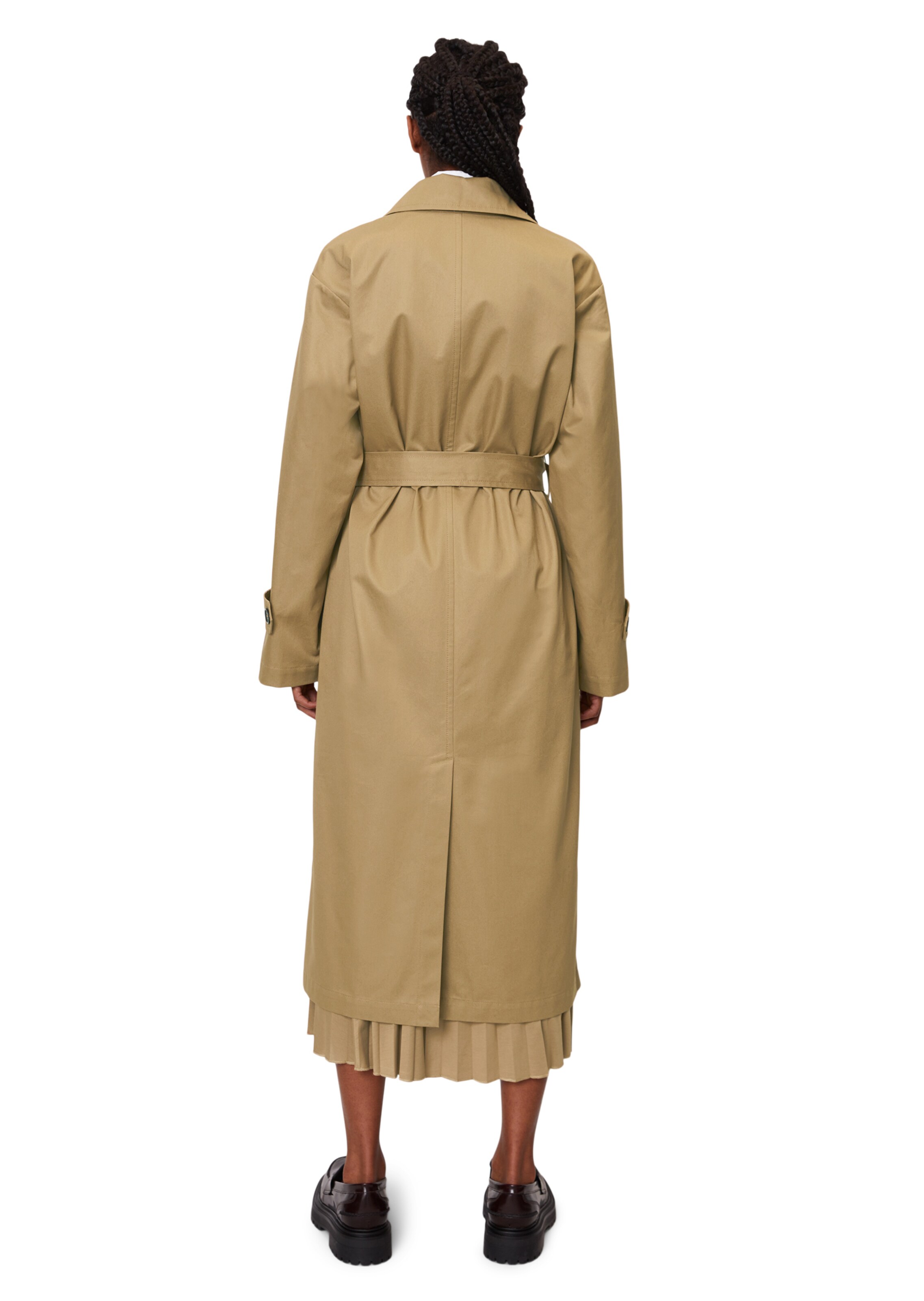 Marc O'Polo Демисезонное пальто в Коричневый