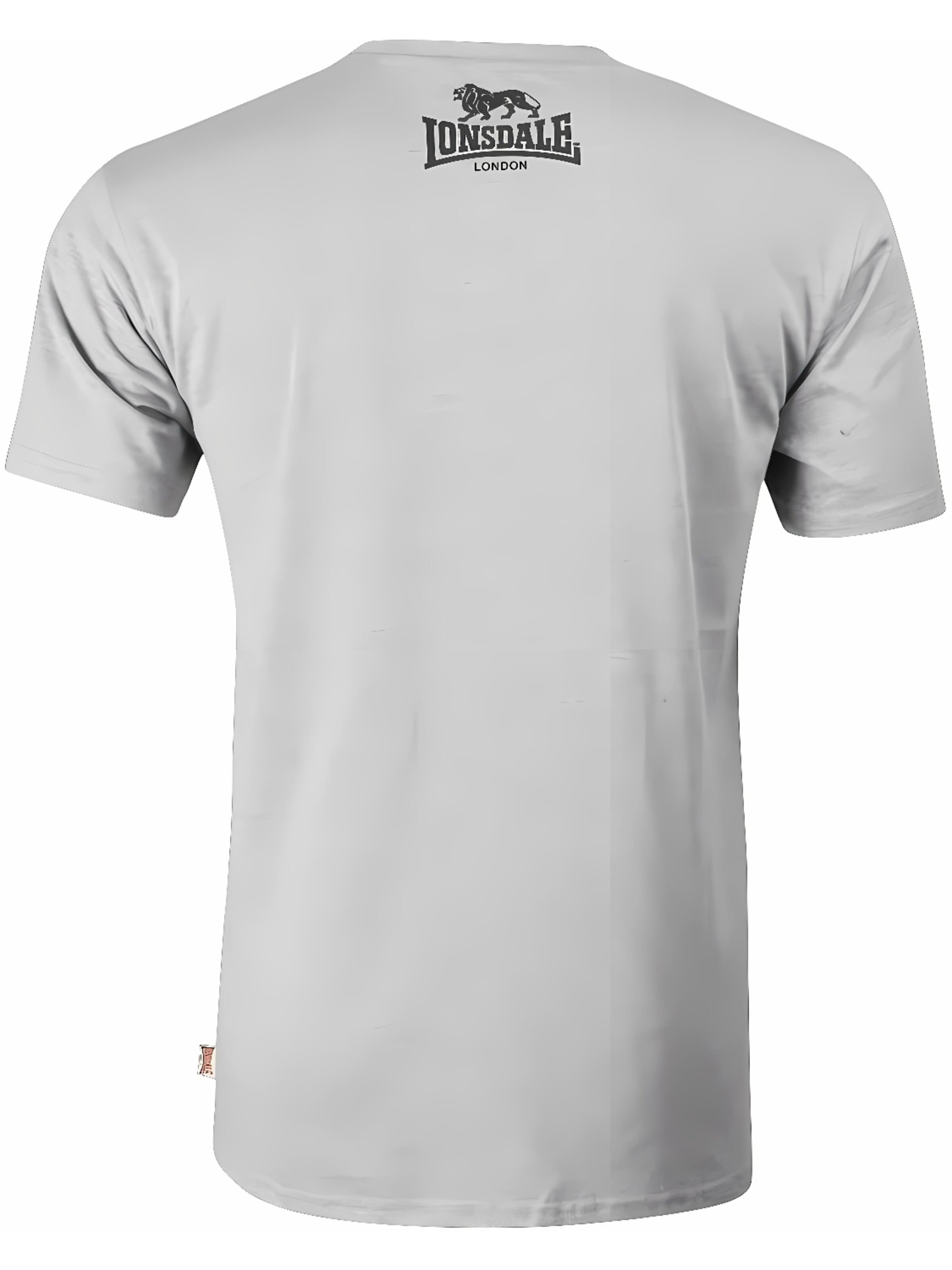T-Shirt 'Logo' LONSDALE en gris