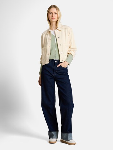 TOM TAILOR DENIM Strickjacke in Grün