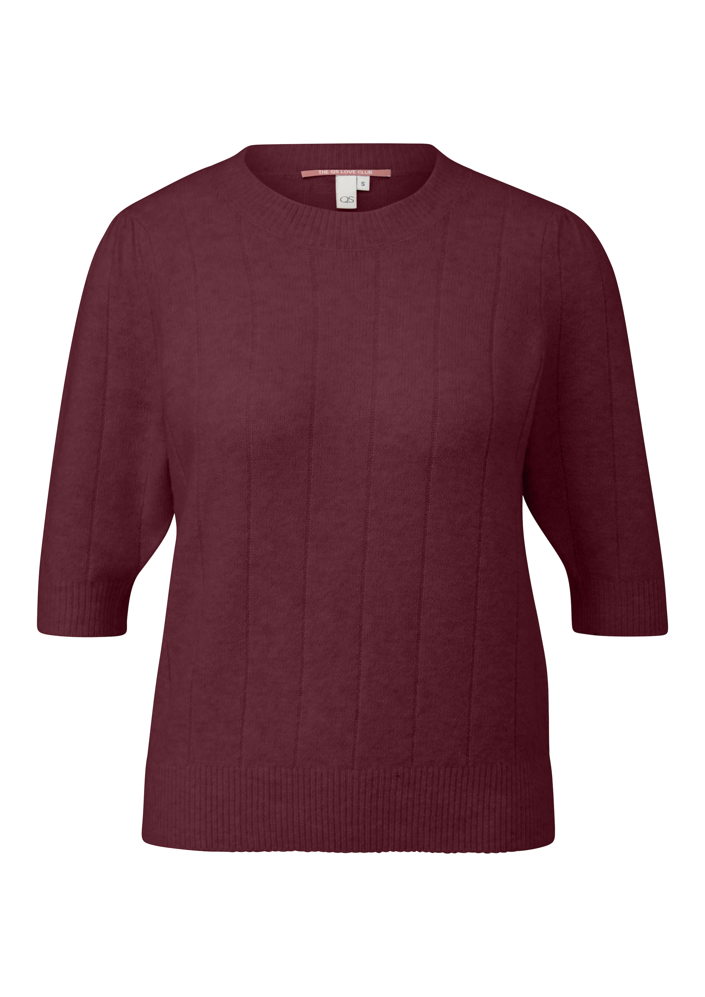 Pull-over QS en rouge : devant