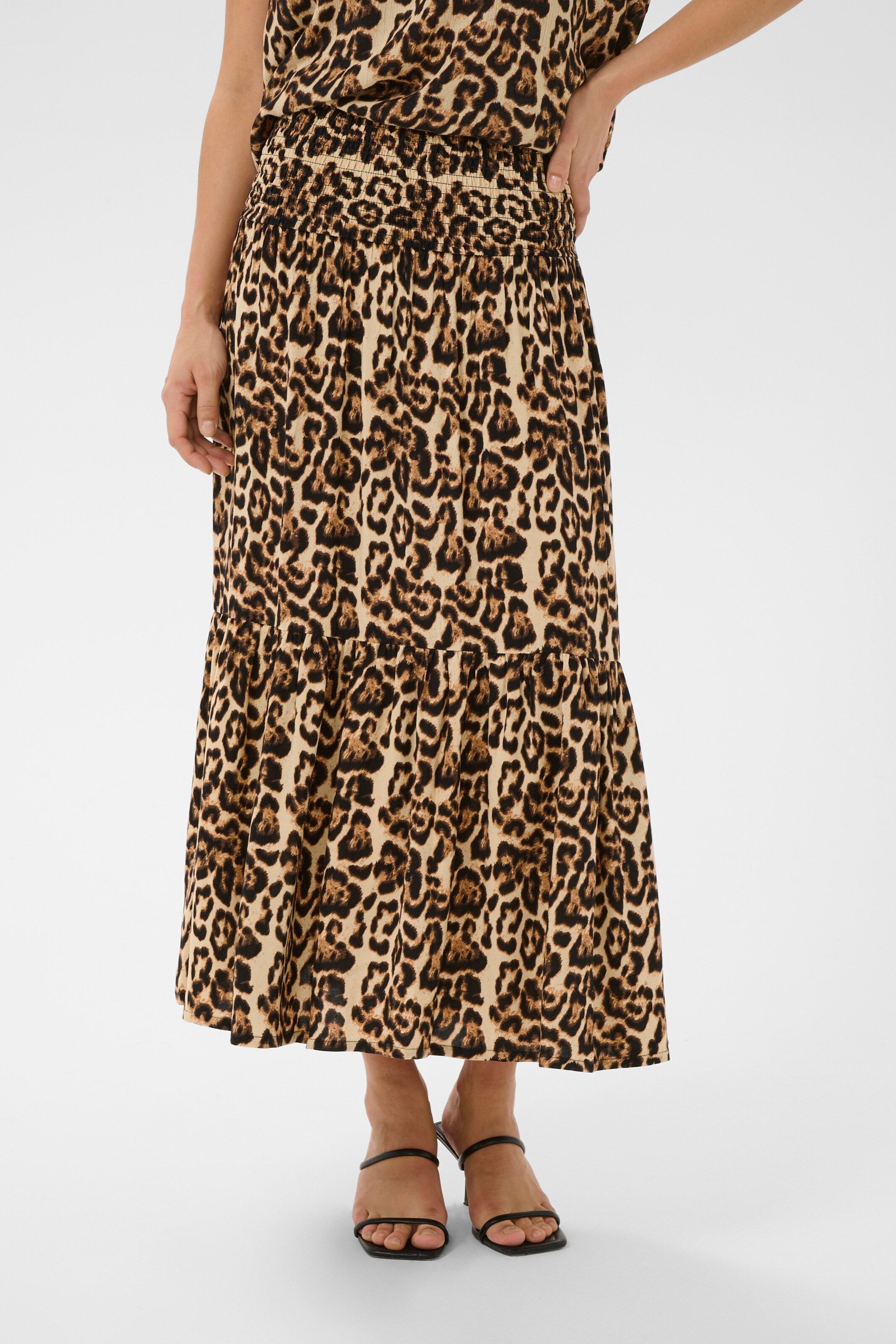 Kaffe Rock 'KAmaxi' in Beige: Vorderseite