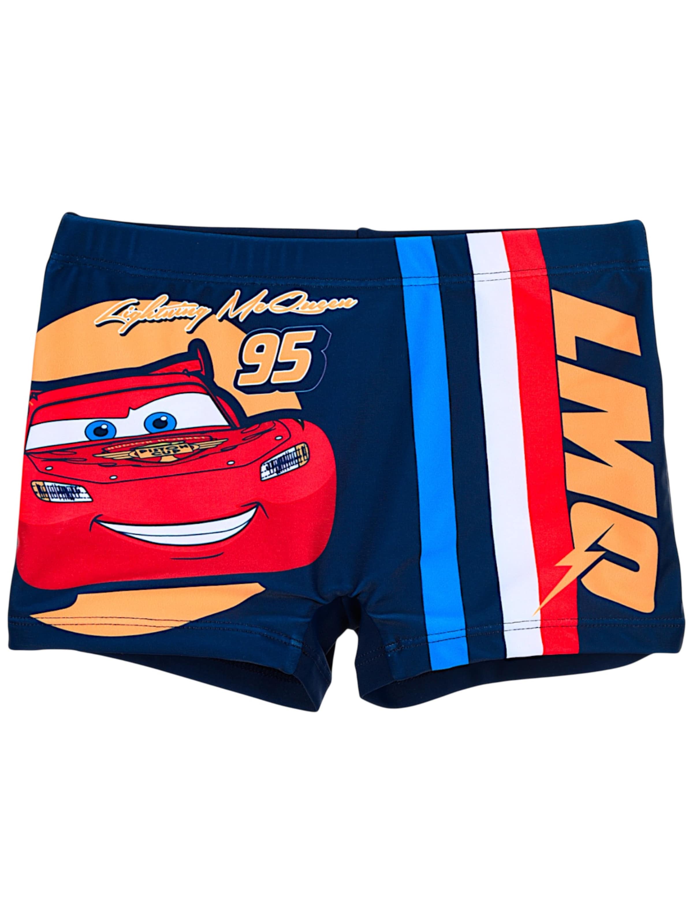 Disney Cars Board Shorts 'Disney Cars Badehose' in Blue: front