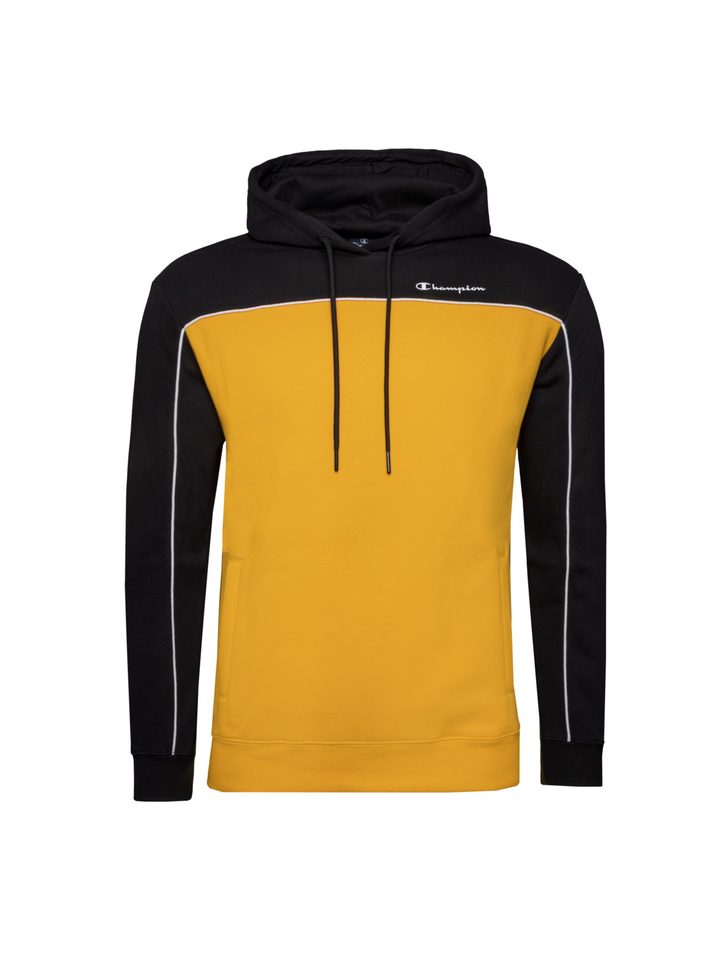 Sweat-shirt Champion Authentic Athletic Apparel en jaune : devant