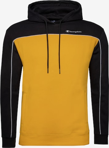 Champion Authentic Athletic Apparel Sweatshirt in Geel: voorkant