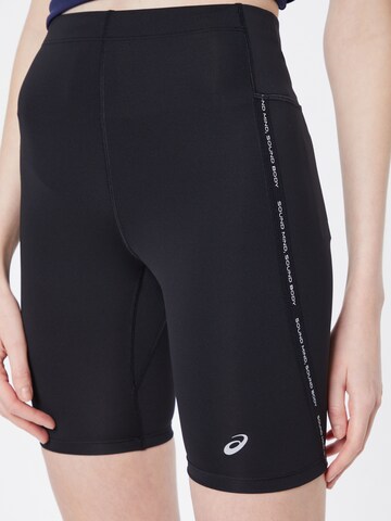 Skinny Pantaloni sportivi 'Race Sprinter' di ASICS in nero