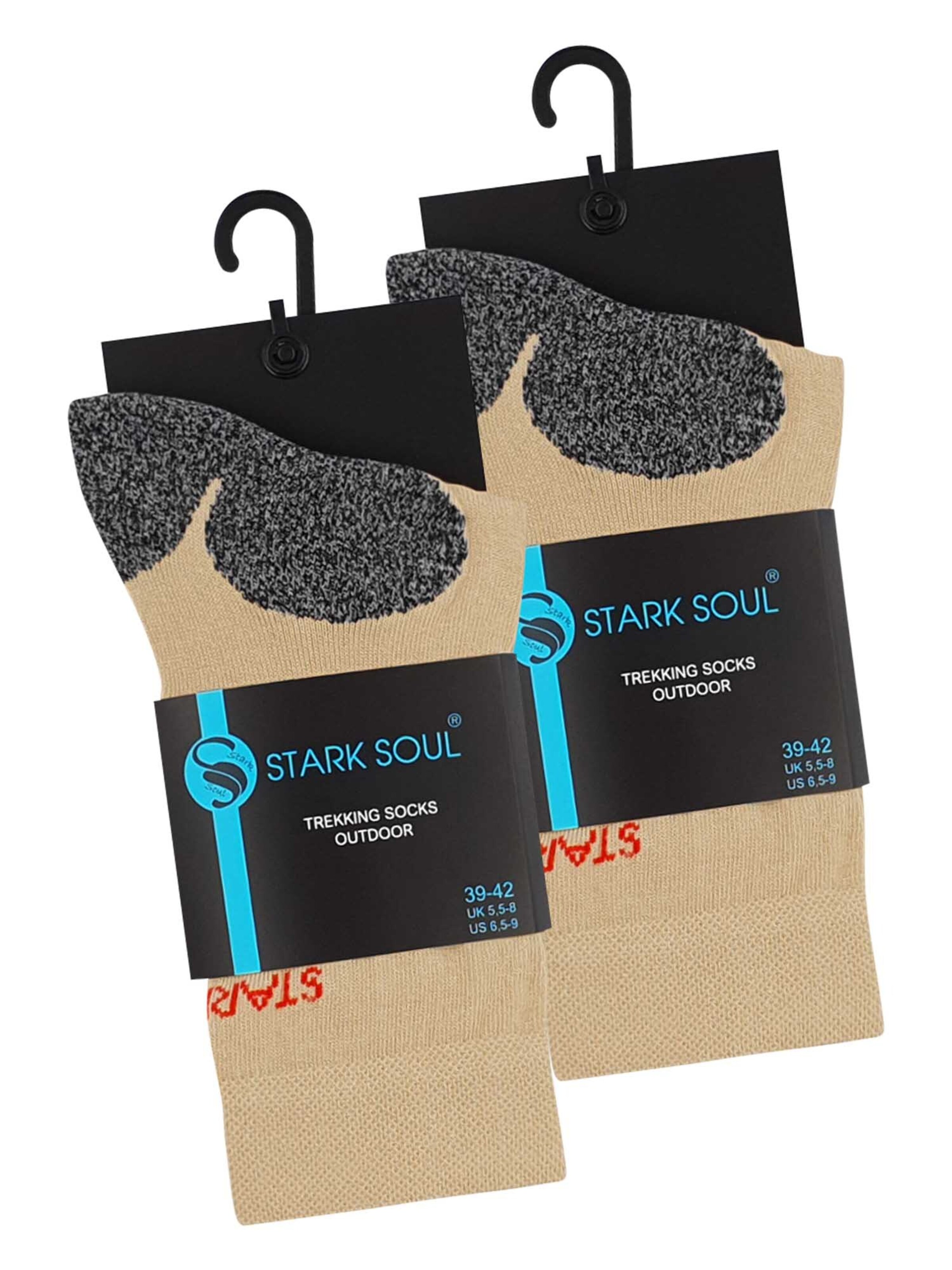 Stark Soul Socks in Beige