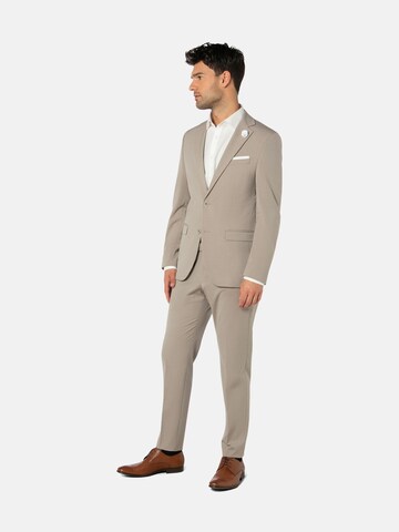 Coupe slim Costume Thomas Goodwin en beige