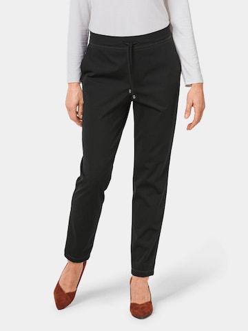 Goldner Regular Pants in Black: front