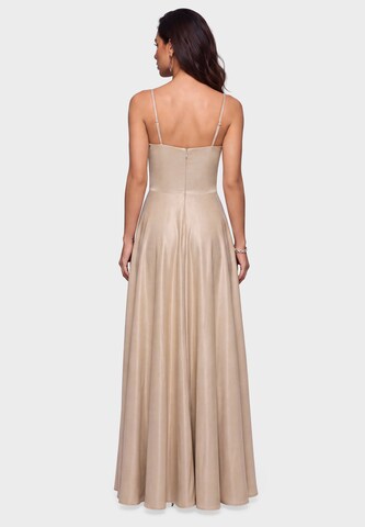 Ombre Evening dress in Beige