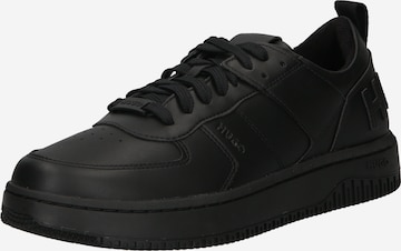 Sneaker low 'Kilian' de la HUGO Red pe negru: față