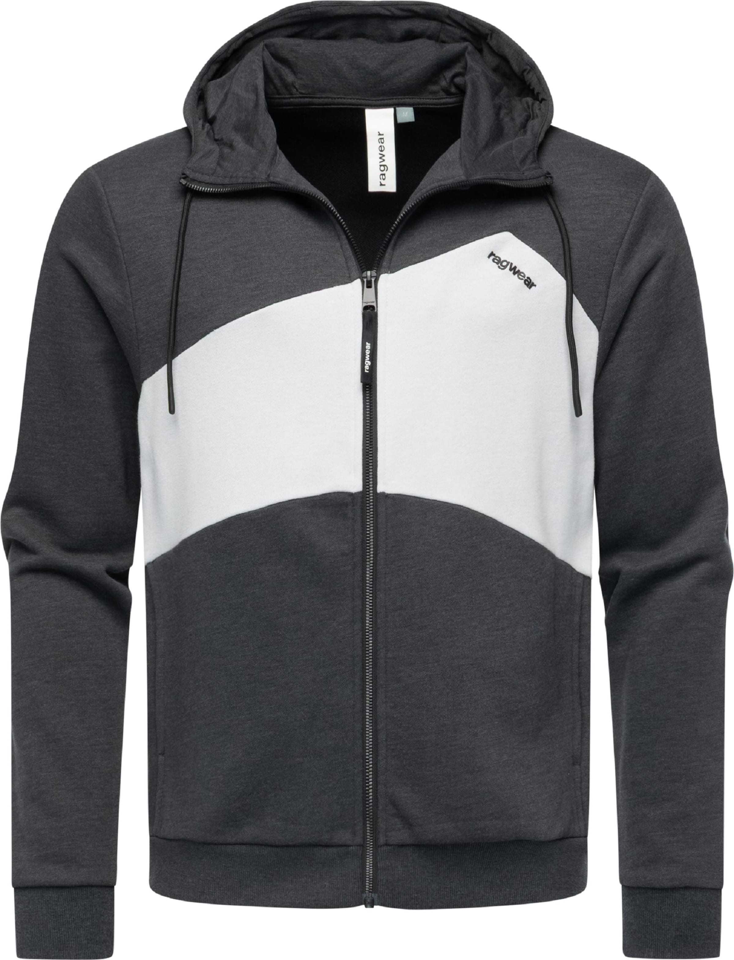 Ragwear Sweatjacke 'Wilso' in Grau: Vorderseite