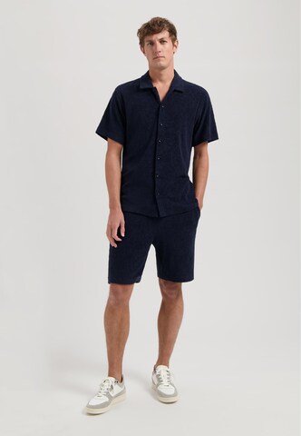Fit confort Chemise 'Myron' Dstrezzed en bleu
