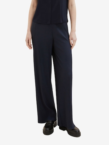 TOM TAILOR Loosefit Hose in Blau